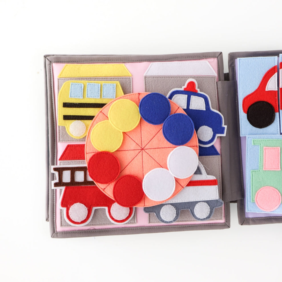 Educating AMY Maxi Quiet Book, Little Mechanic