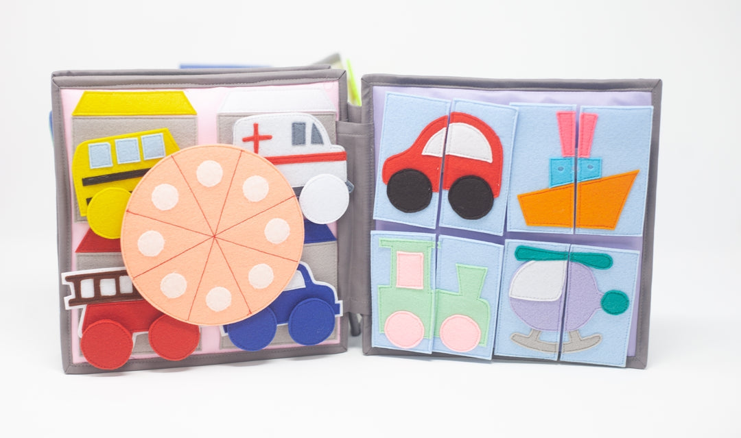 Educating AMY Maxi Quiet Book, Little Mechanic