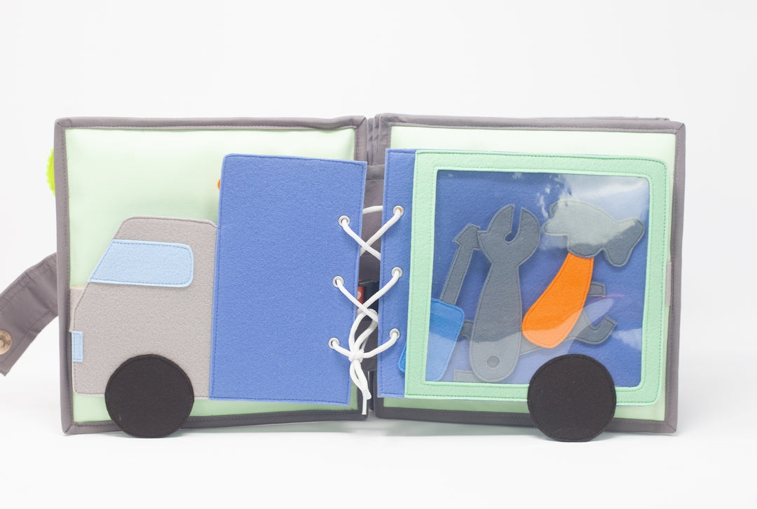 Educating AMY Maxi Quiet Book, Little Mechanic