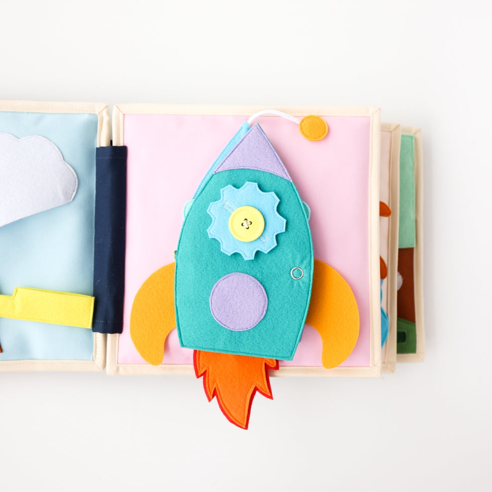 Educating AMY Maxi Quiet Book, Indestructible Peekaboo