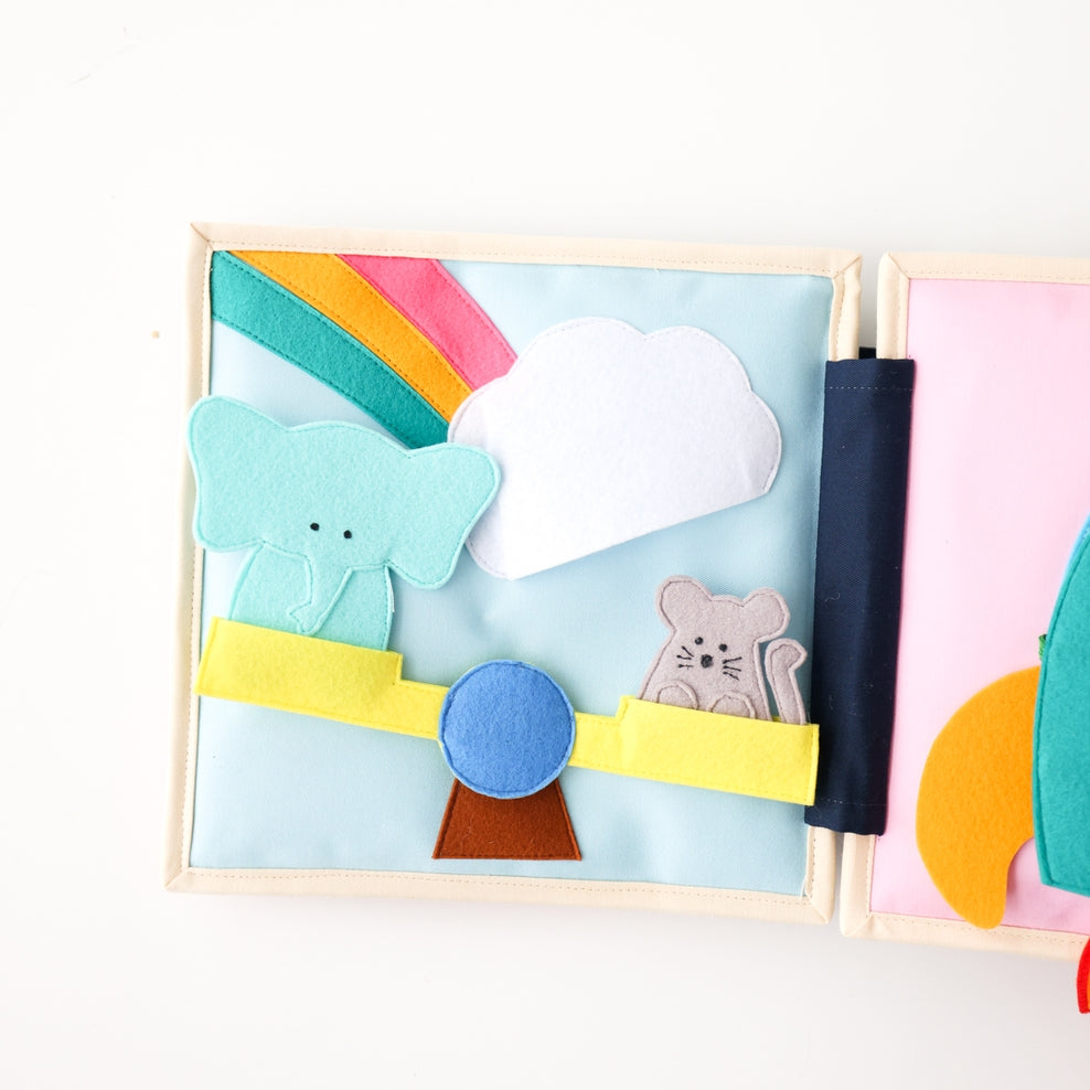 Educating AMY Maxi Quiet Book, Indestructible Peekaboo