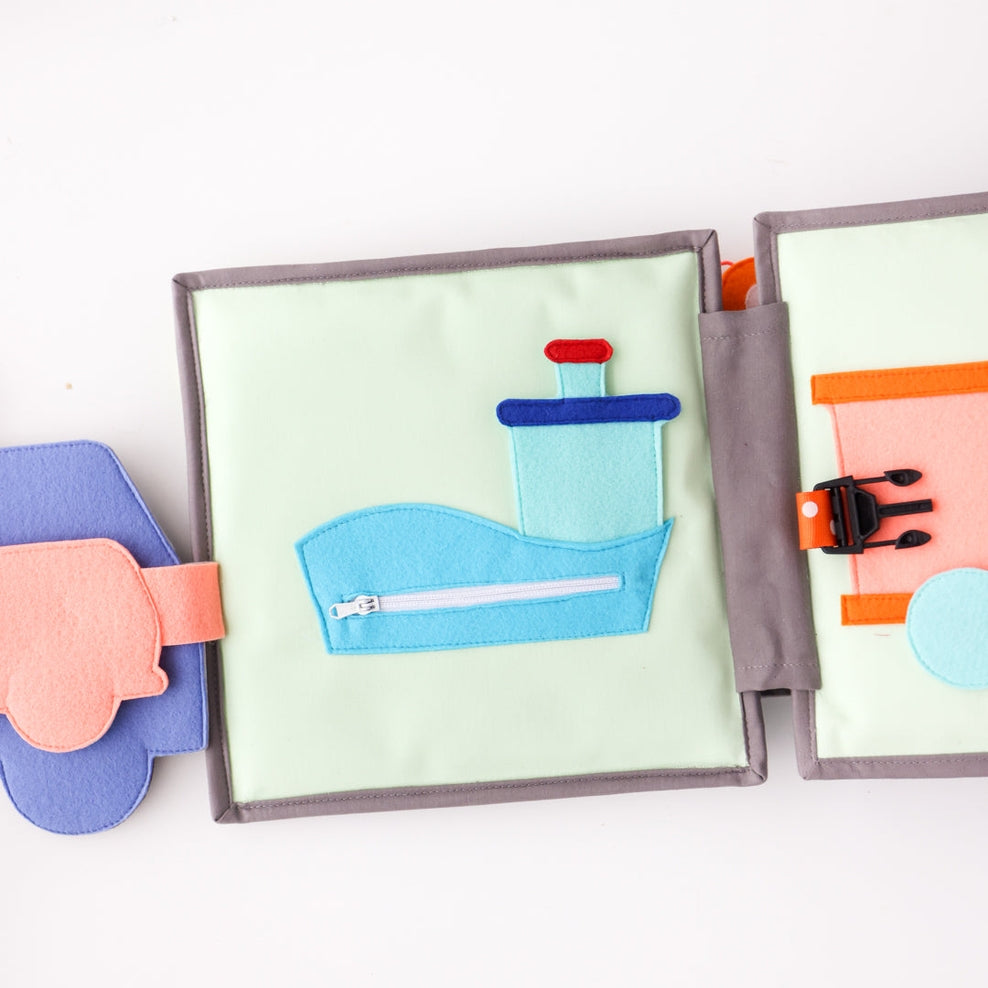 Educating AMY Maxi Quiet Book, Little Mechanic