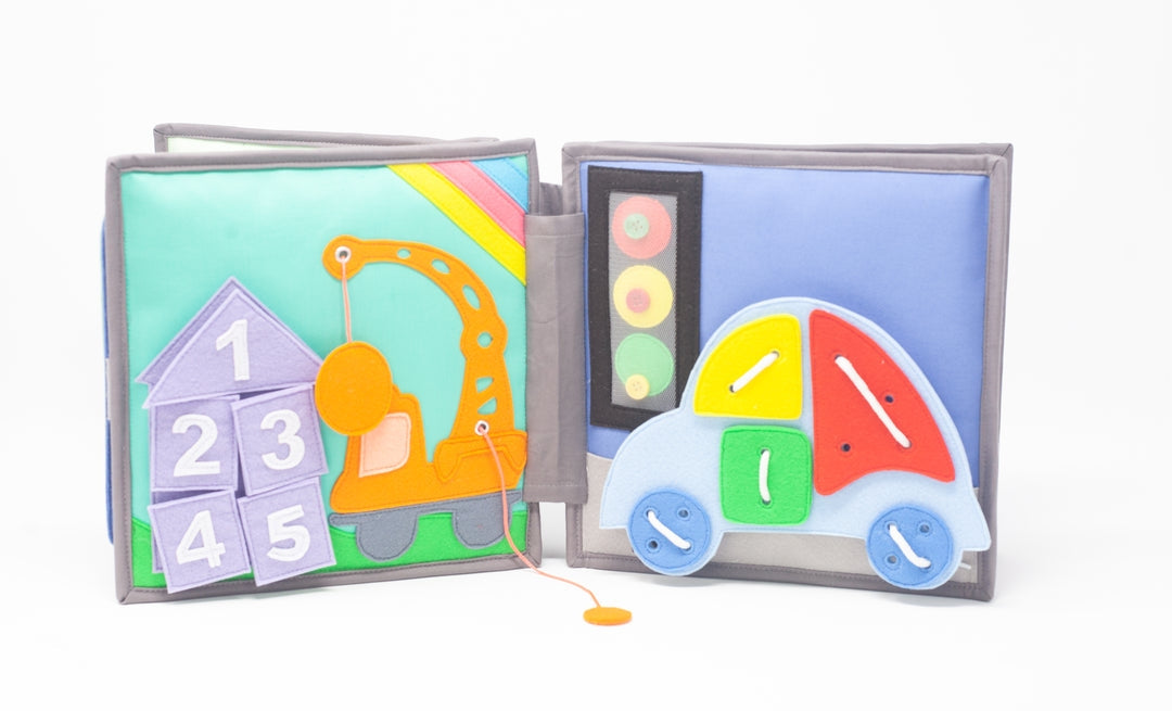 Educating AMY Maxi Quiet Book, Little Mechanic