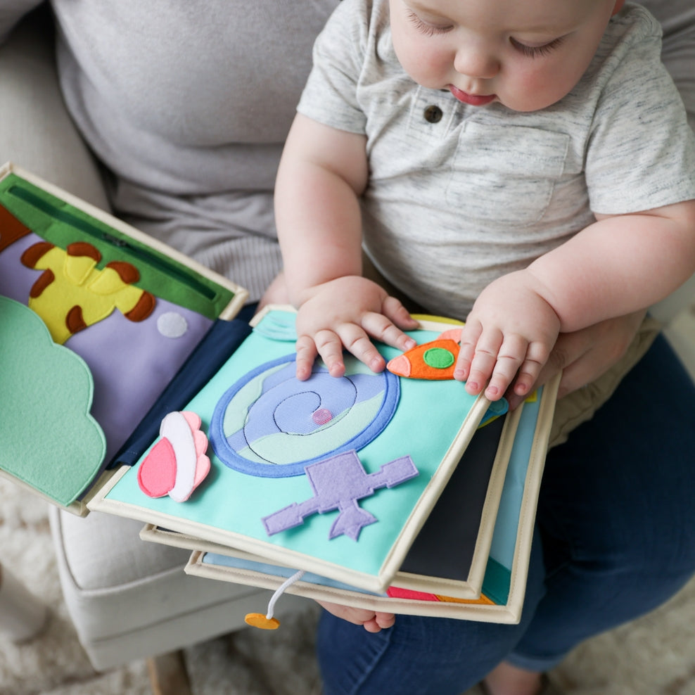 Educating AMY Maxi Quiet Book, Indestructible Peekaboo