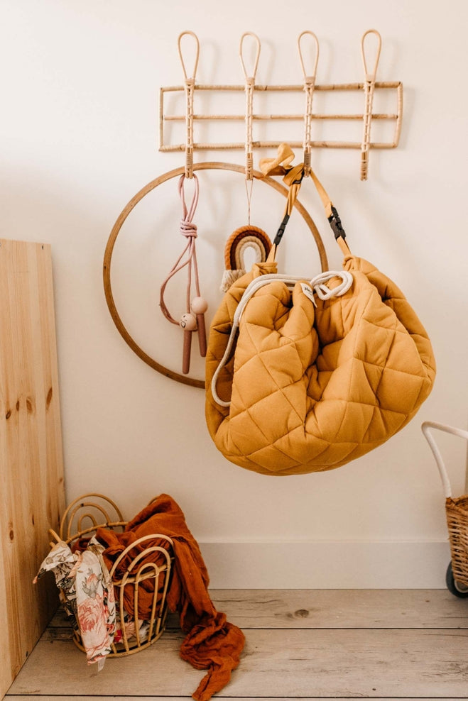 Play & Go Organic Baby Mat 3 in 1 Storage Bag and Diaper Bag