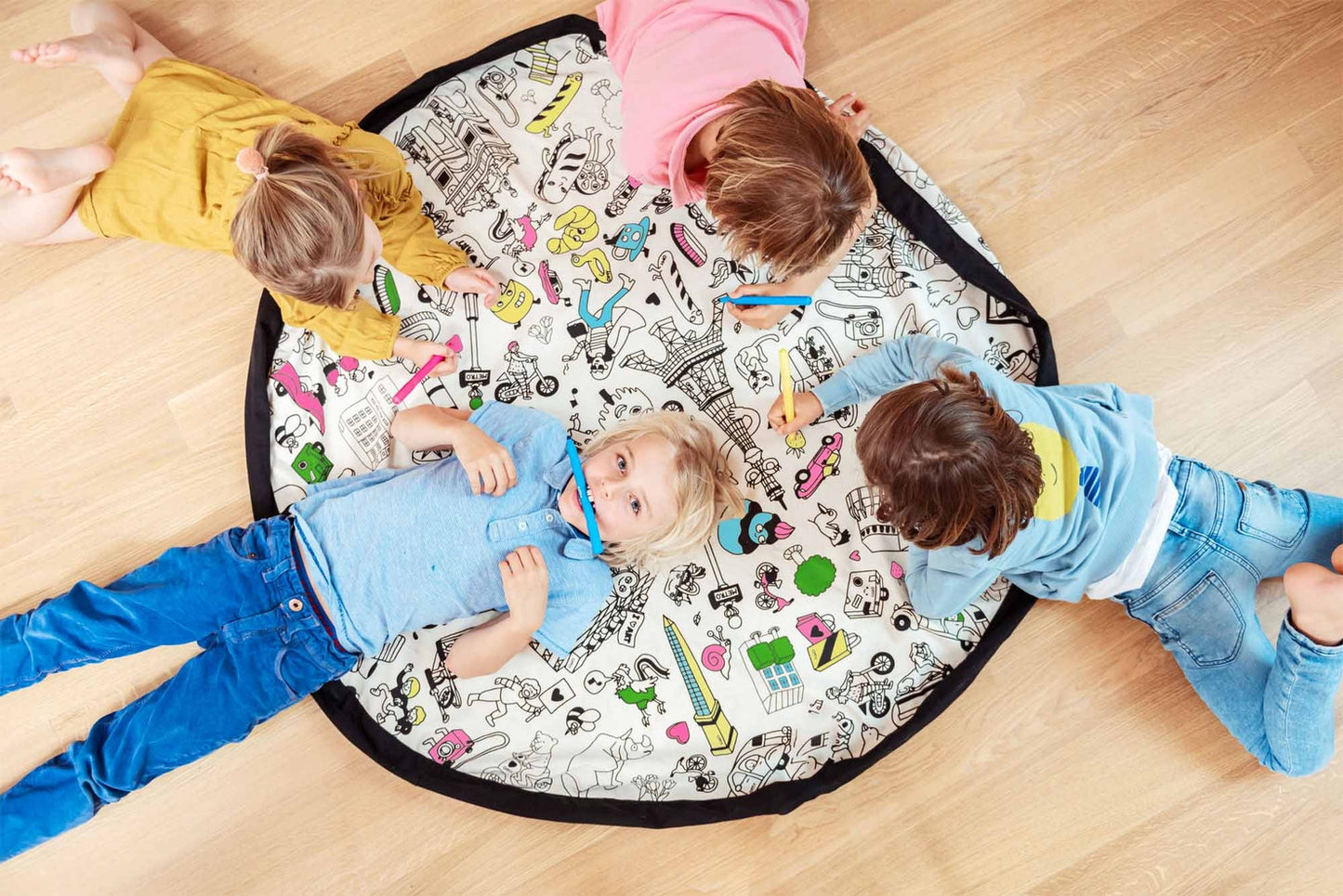 Play & Go Toy Storage Bag & Playmat, Paris