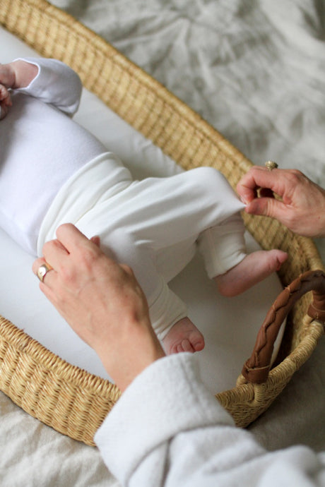 Design Dua Changing Basket & Bedding Set