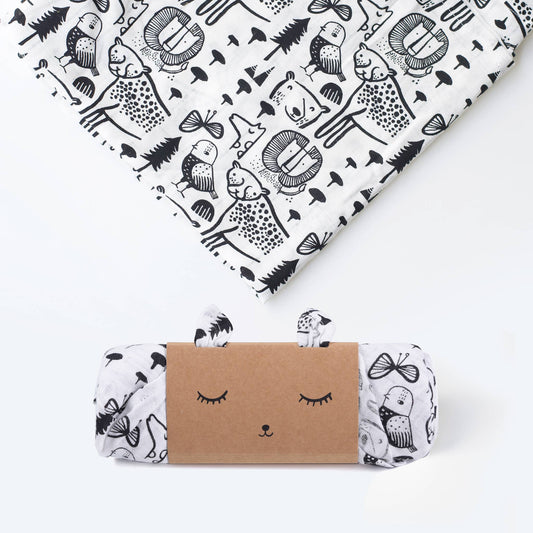 Wee Gallery Organic Swaddle Blanket, Wild