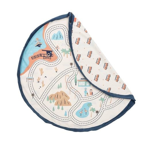 Play & Go Toy Storage Bag & Playmat, LA Roadmap