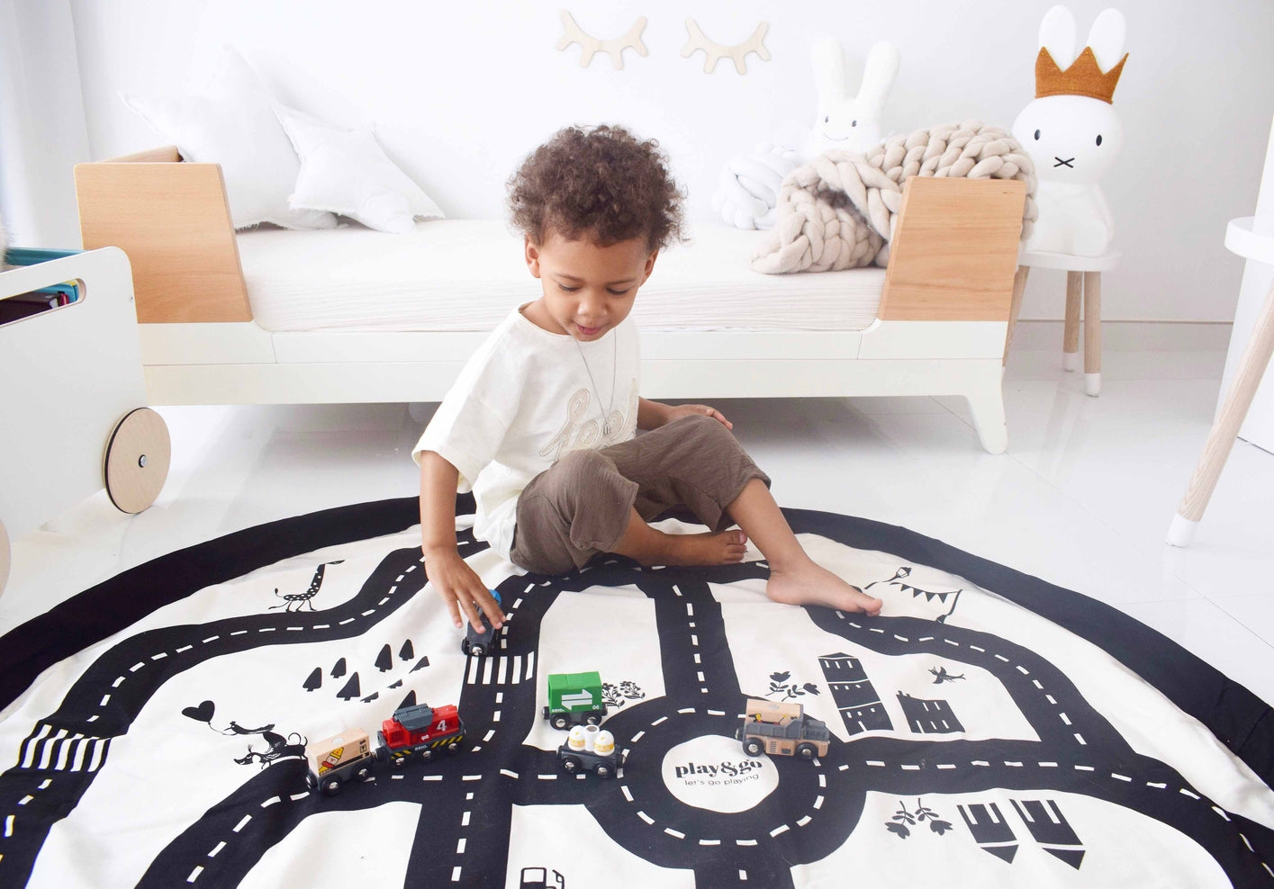 Play & Go Toy Storage Bag & Playmat, Roadmap