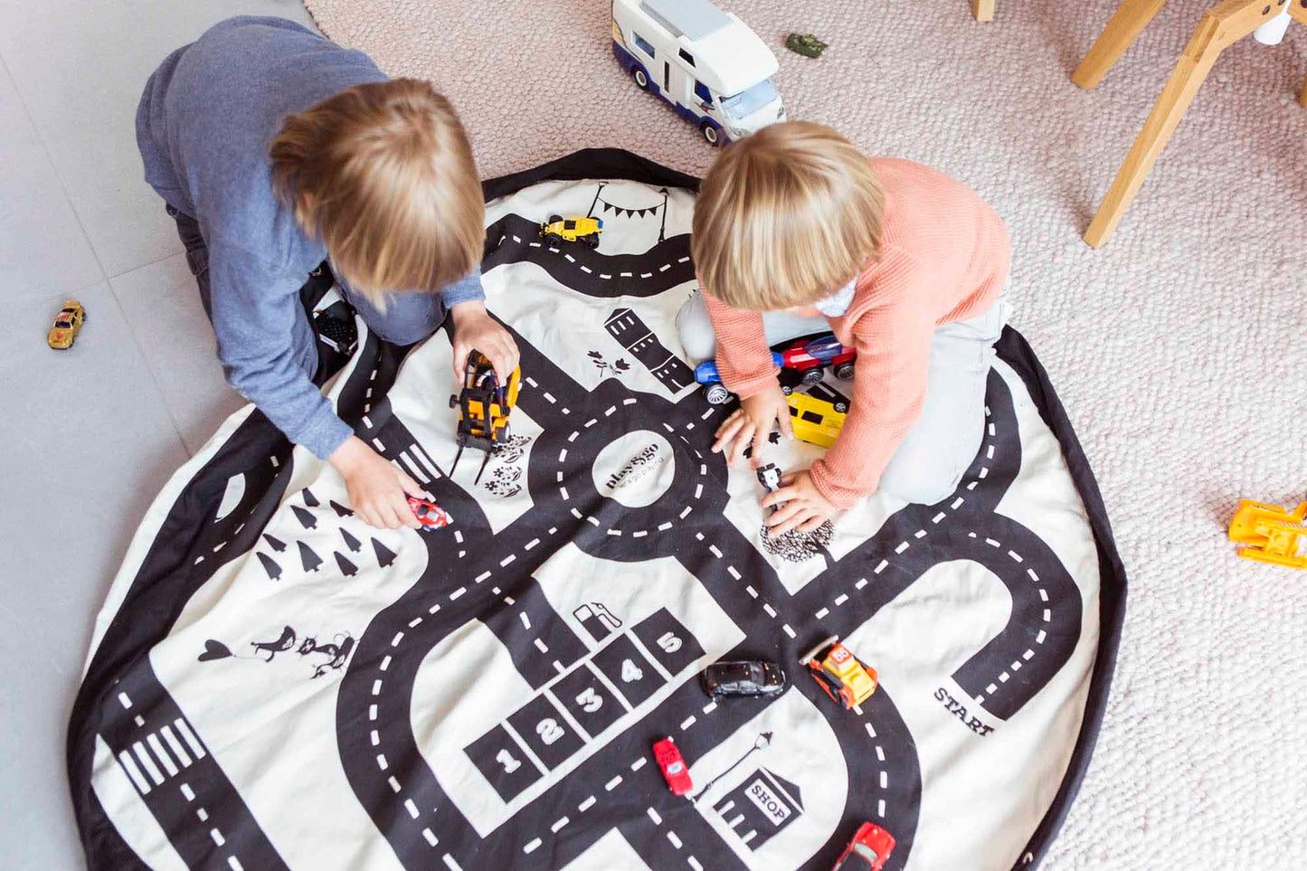 Play & Go Toy Storage Bag & Playmat, Roadmap